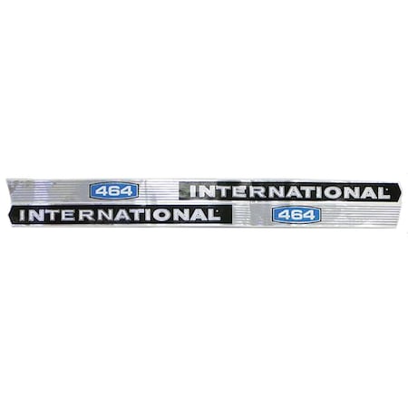 Aftermarket International 464 Mylar Decal Set: Hood Only MAE30-0512
